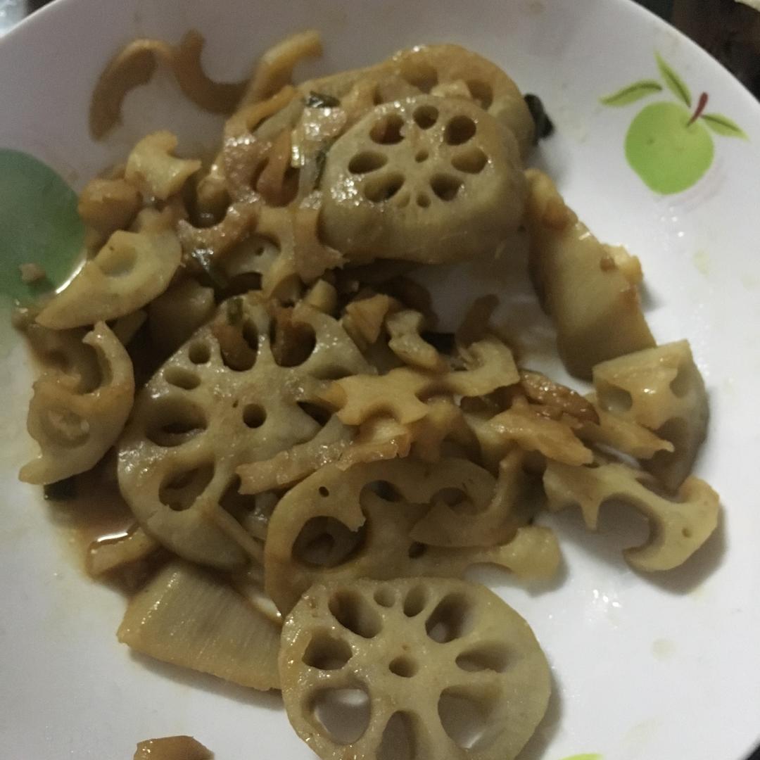 醋溜莲藕片