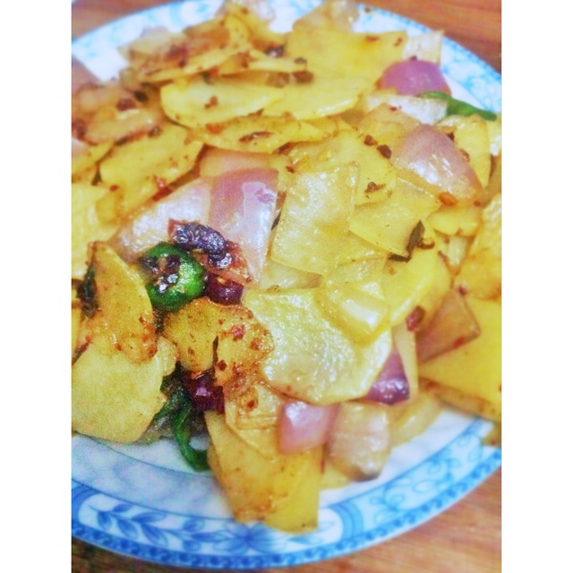 孜然洋葱土豆片
