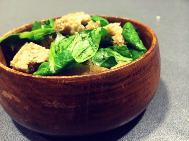 菠菜面筋（烤麸）