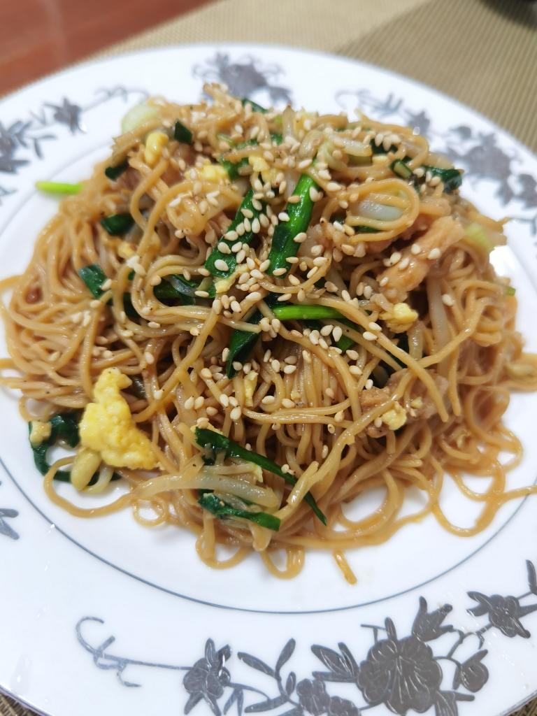 广式捞面（东北版）的做法