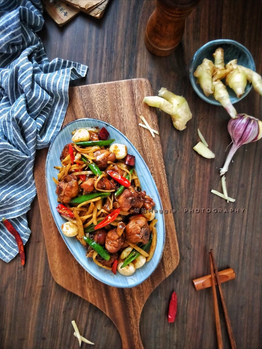 ㊙️不加一滴水‼️仔姜炒鸡‼️鸡肉鲜嫩一秒上头