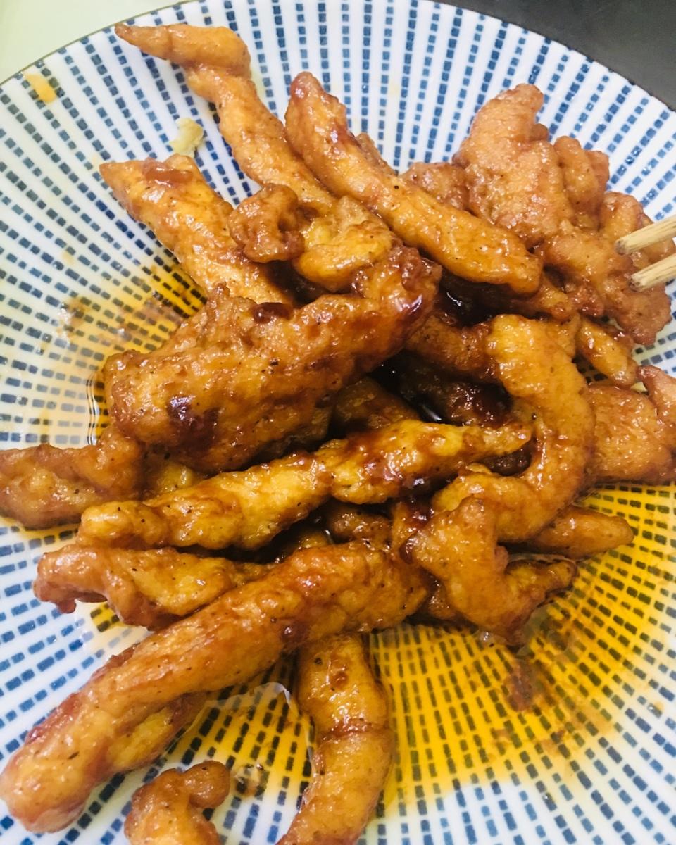 糖醋里脊（鸡肉版）