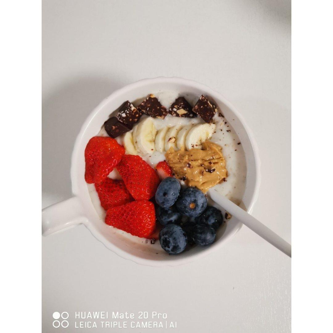 多口味牛奶钢切早餐燕麦粥丨健康·三餐