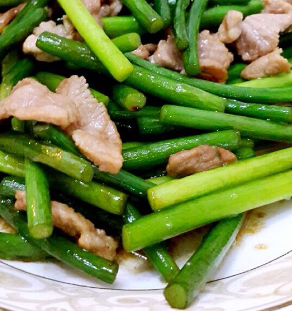 蒜薹炒肉