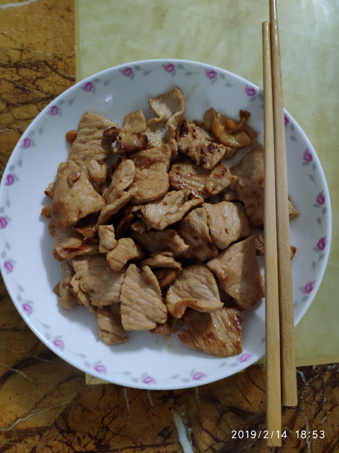 小炒瘦肉
