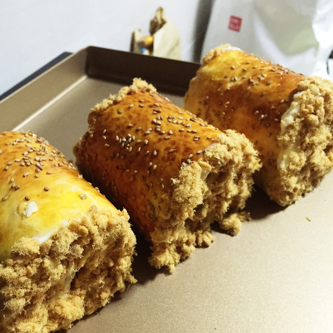 肉松面包卷