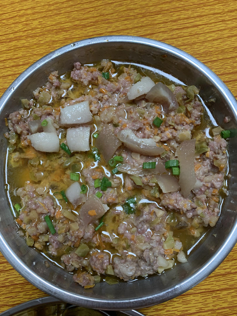 十分钟榨菜蒸肉饼- 健康又快捷（海外）