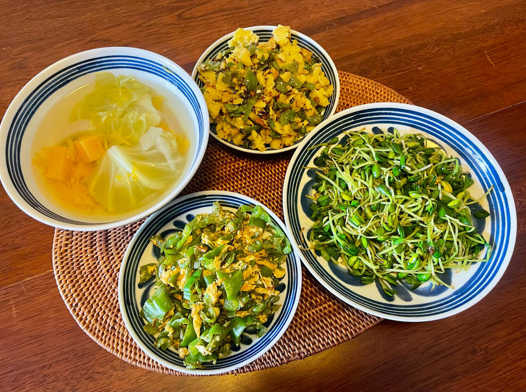 炒｜醋溜豆苗Fried Bean Seedling