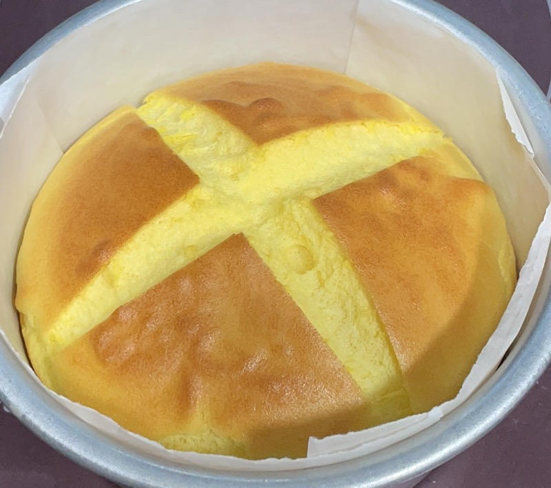 烤舒芙蕾🥞简单方便一次成功～口感绵密好吃😋
