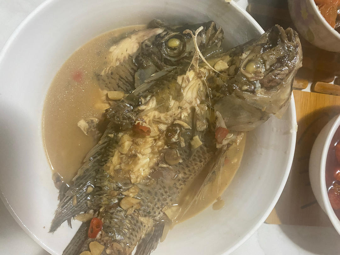 红烧罗非鱼