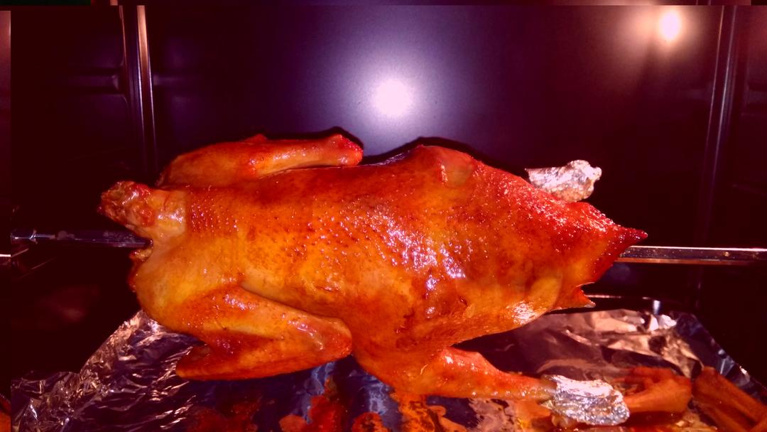 猫家姐做的烤鸡