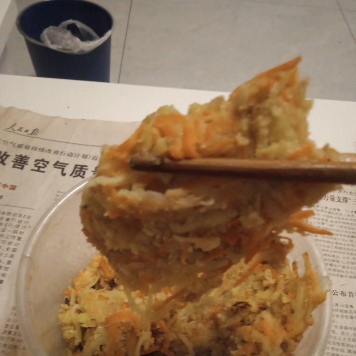 胡萝卜土豆丝饼