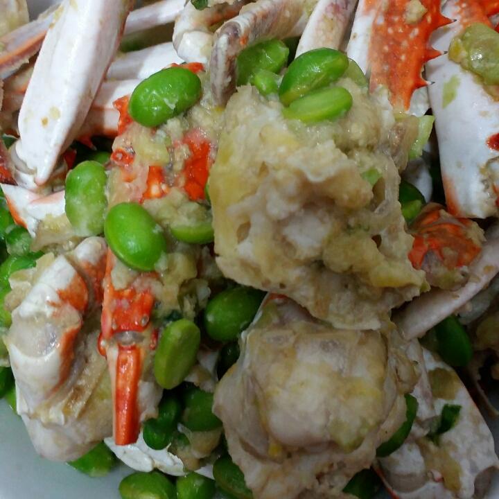 家常味的姜葱海蟹