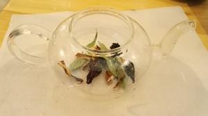 【木木先森】洛神-甜菊叶-陈皮，混合花草茶的做法 步骤2