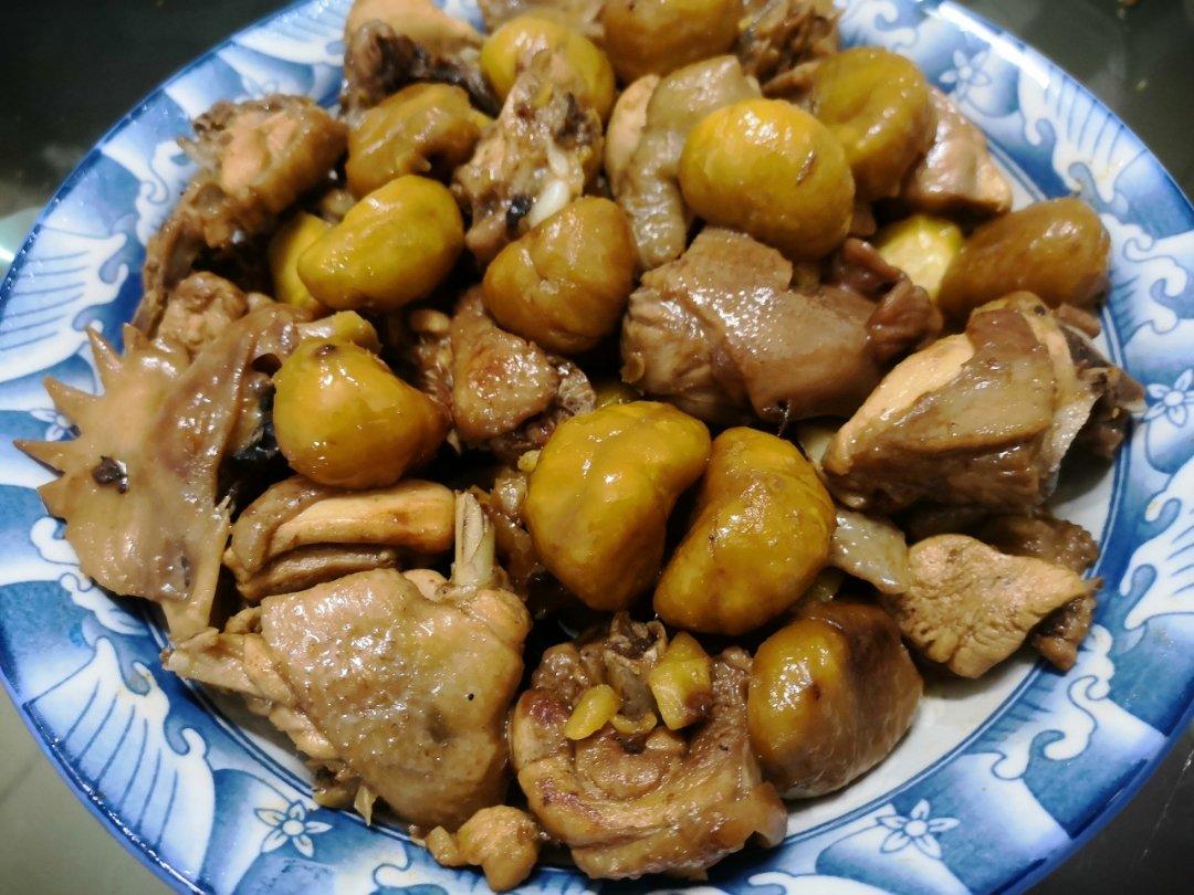 板栗烧鸡
