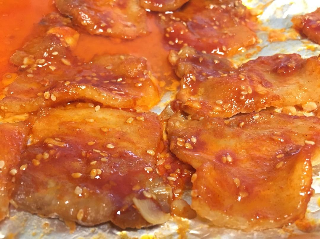 韩式烤五花肉（烤箱版）