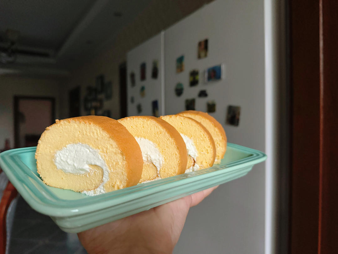 原味基础蛋糕卷(小五卷)