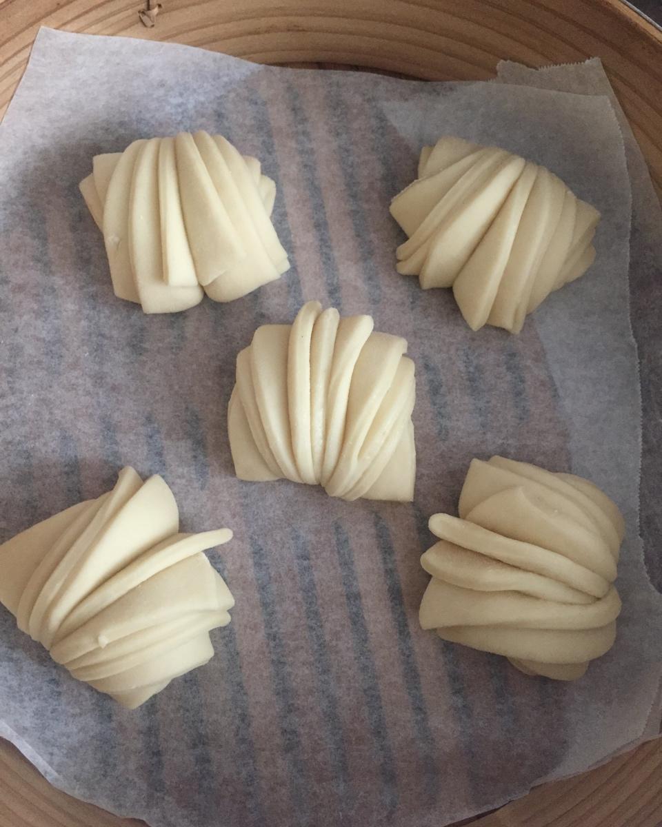造型漂亮做法超简单的，花卷馒头