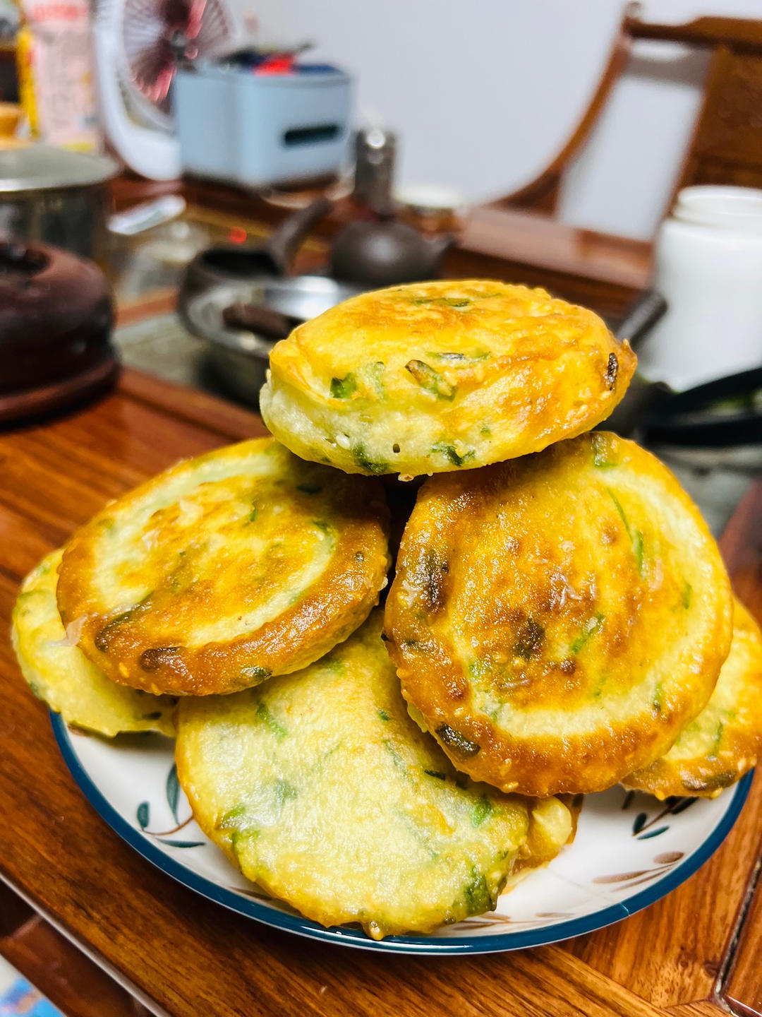 芝麻葱油饼