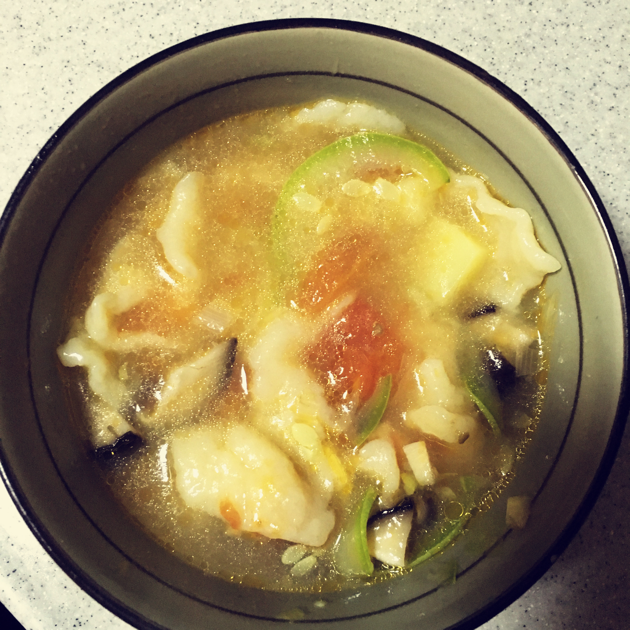 新疆汤饭（揪片子）附揪面片图解