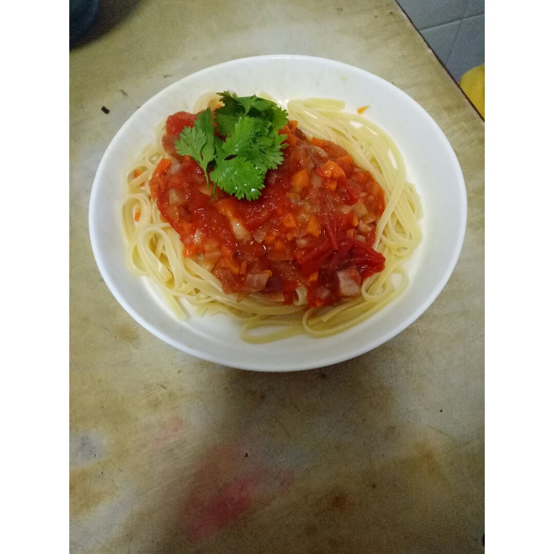 番茄肉酱意面