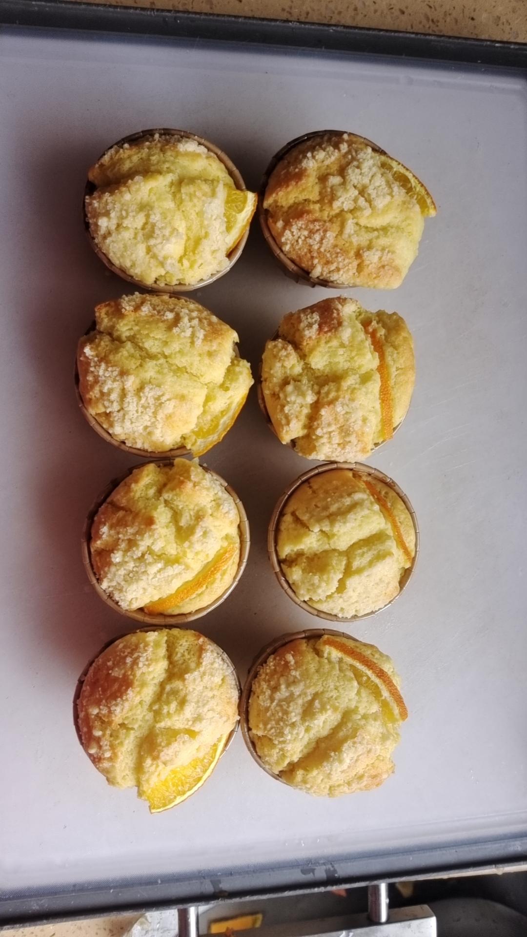 比爆浆蓝莓麦芬还要好吃的香橙麦芬