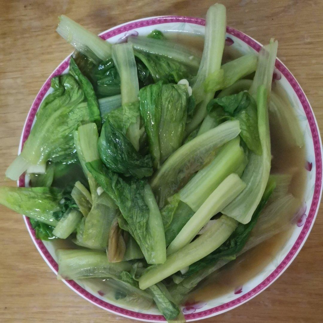 清炒生菜