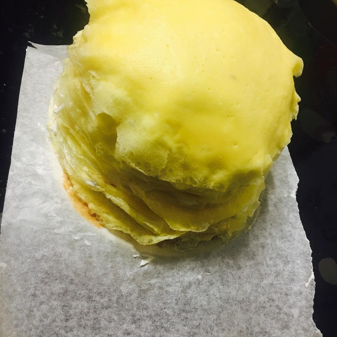 榴莲千层（超软糯蛋皮配方٩( ᐛ )و