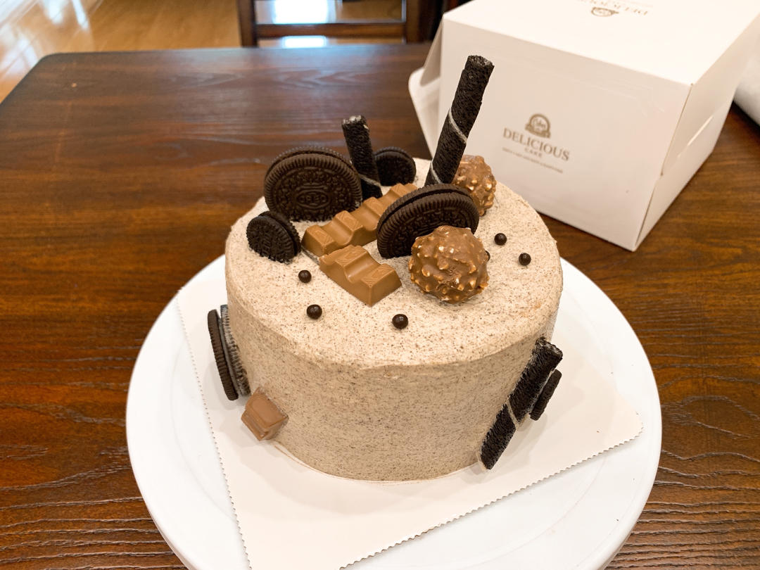 不用裱花的海盐奥利奥奶油蛋糕