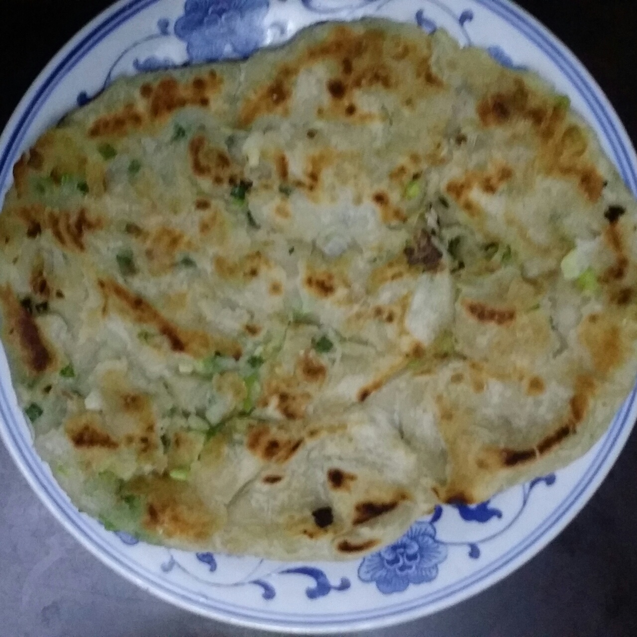 葱花油饼 Spring Onion Pancake