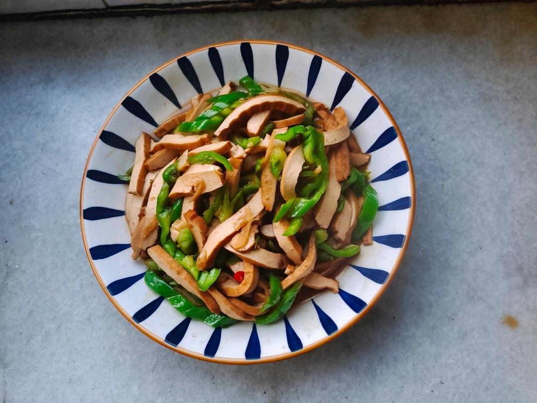 青椒豆腐干
