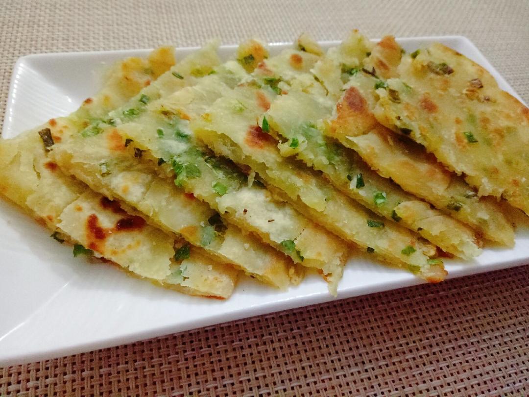 家常葱油饼