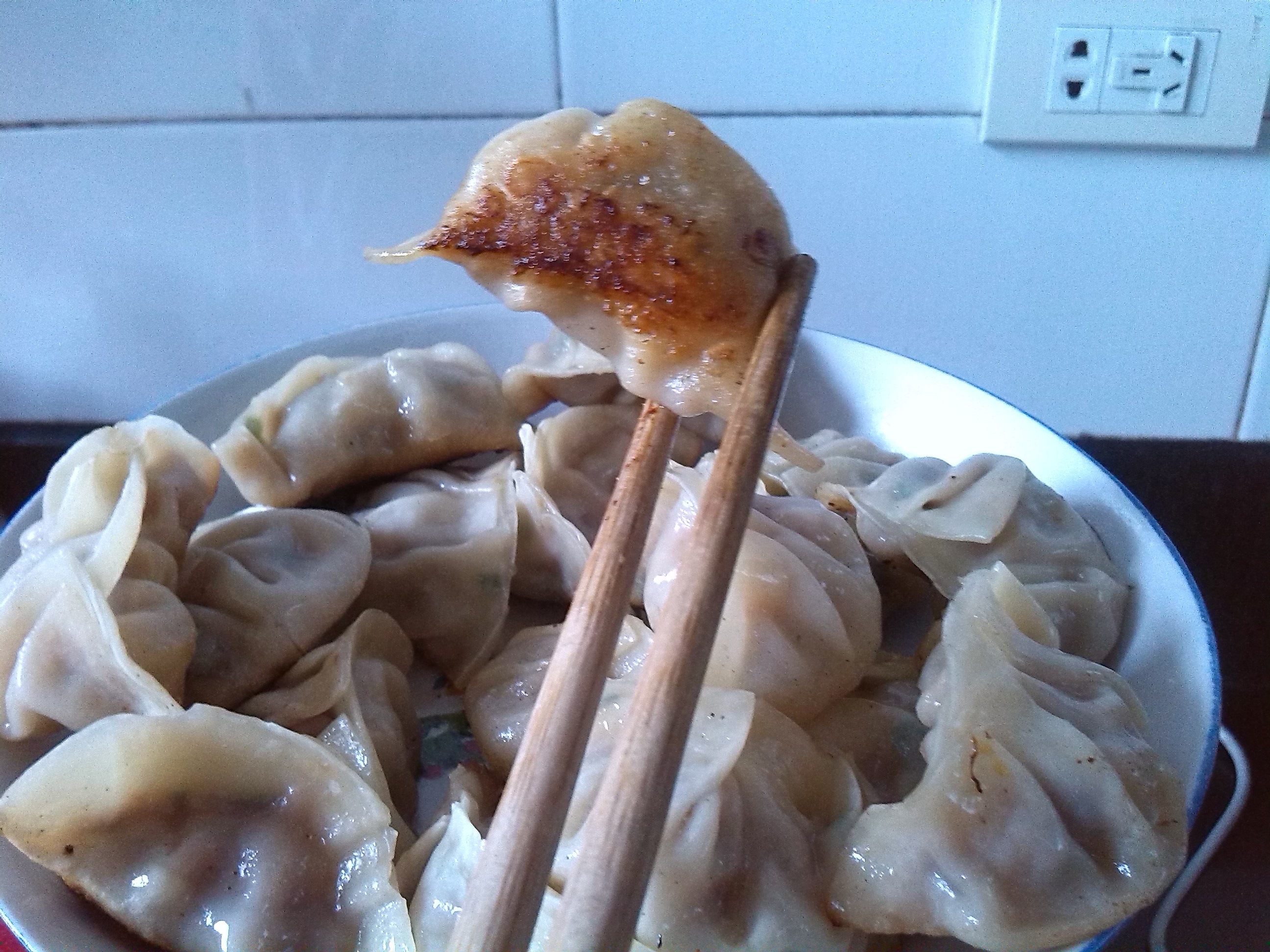 简单速冻煎饺