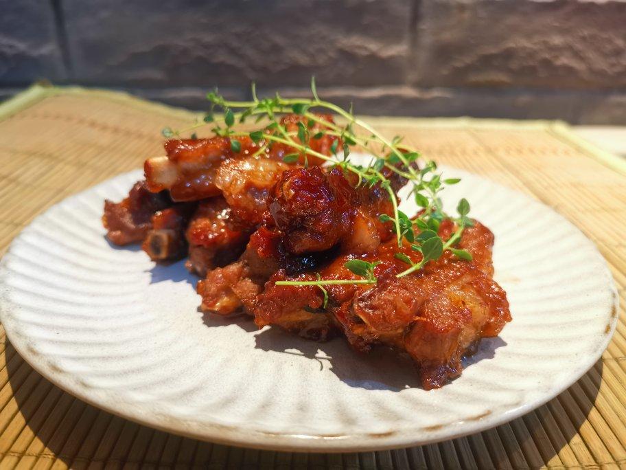 杏子酱烤排骨
