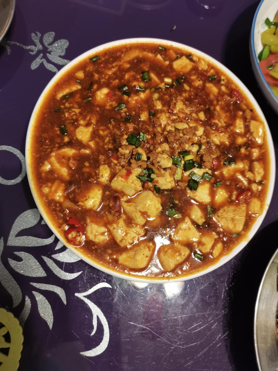 麻婆豆腐（内脂豆腐不碎版）