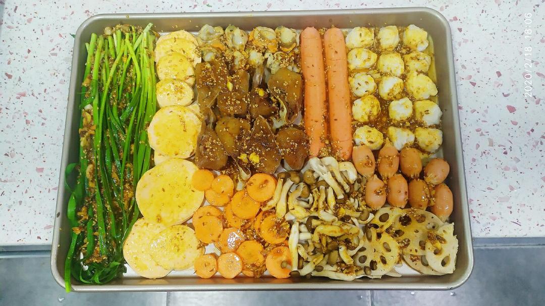 家庭自制烧烤❗️比烧烤摊好吃百倍😋秘制酱料