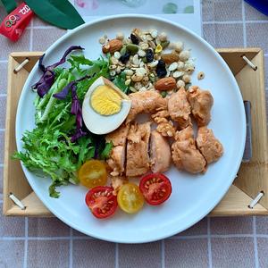 越吃越瘦的鸡胸肉蔬菜水果沙拉，低脂营养又美味的做法 步骤9