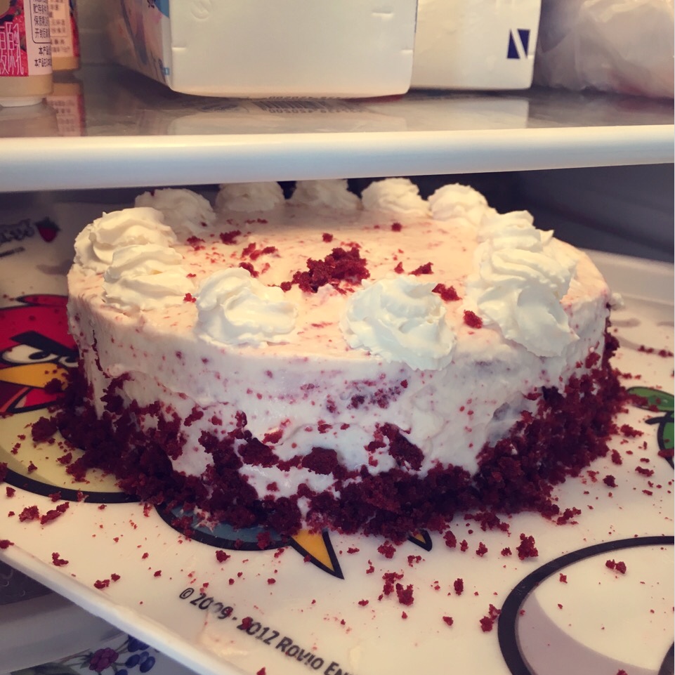 正宗红丝绒cupcake—马斯卡彭奶油霜