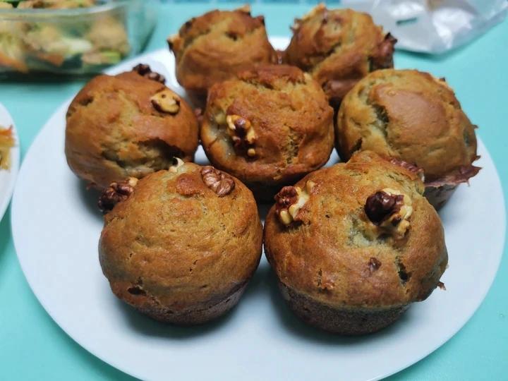 香蕉核桃蛋糕（低油少糖健康版）