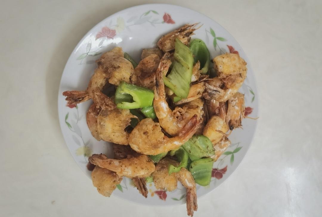 🔥好吃到连壳都舍不得吐的椒盐虾❗️