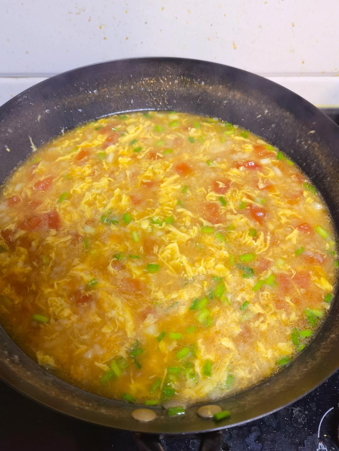 简单早餐-疙瘩汤