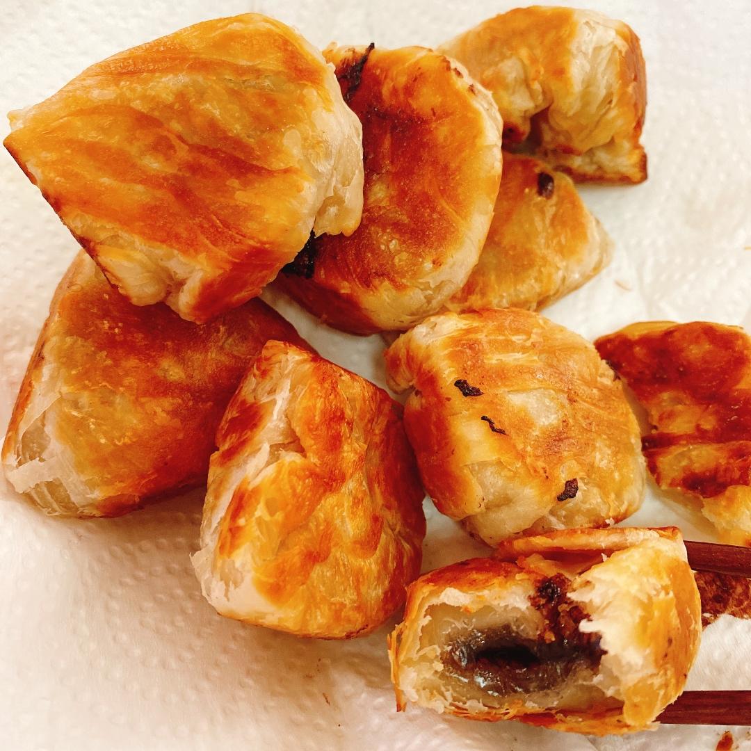 十分钟就能搞定的手抓饼汤圆版仙豆糕