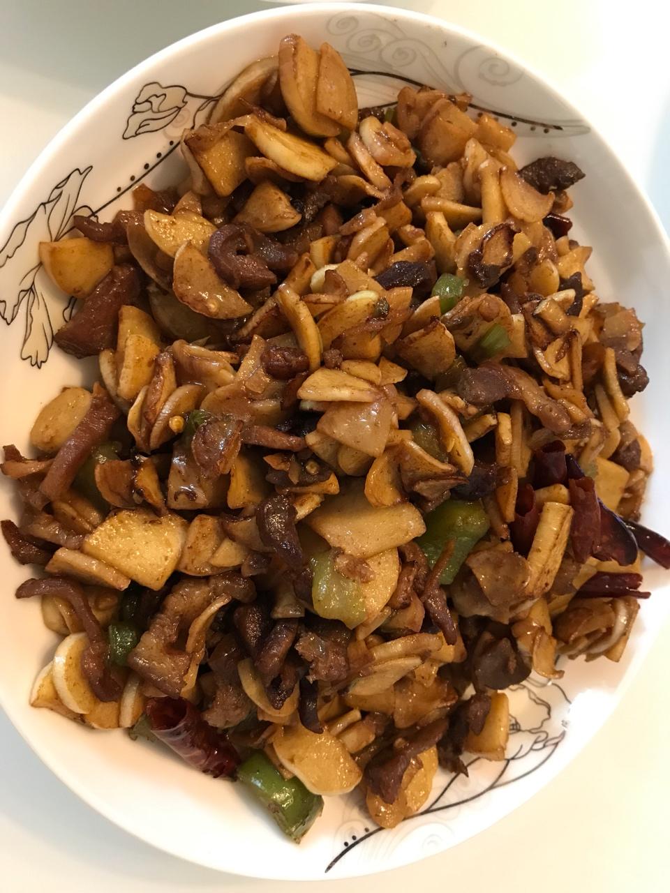 茭白肉丝