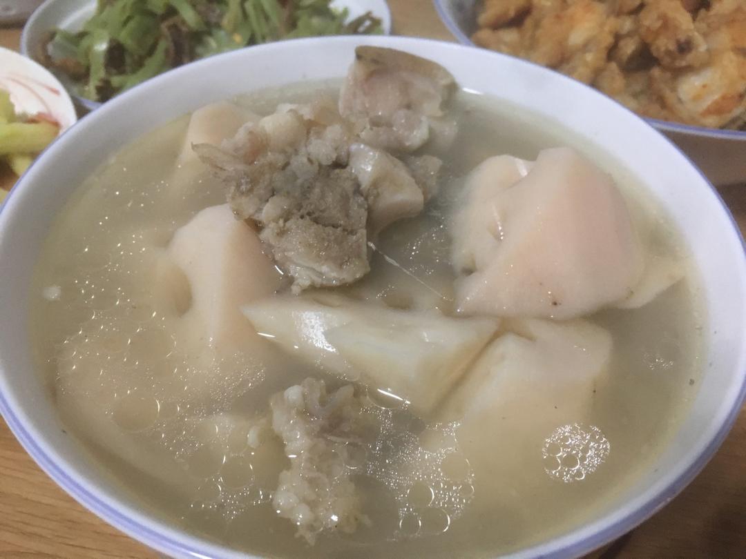 排骨莲藕汤