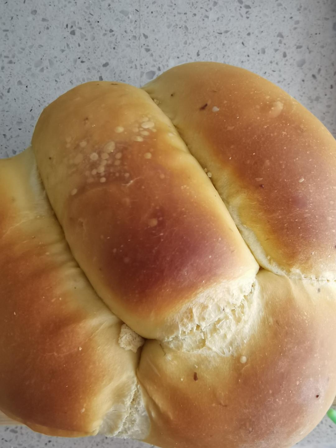 夺命软吐司(๑´ڡ`๑)超软拉丝极速方便的一次发酵吐司