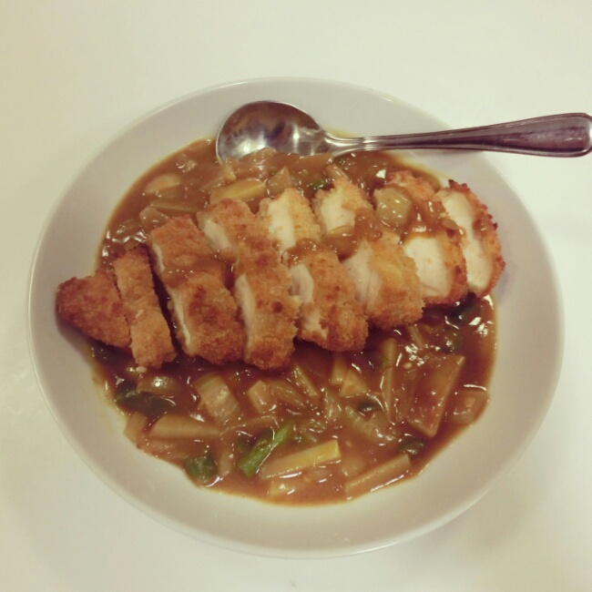 咖喱鸡排饭