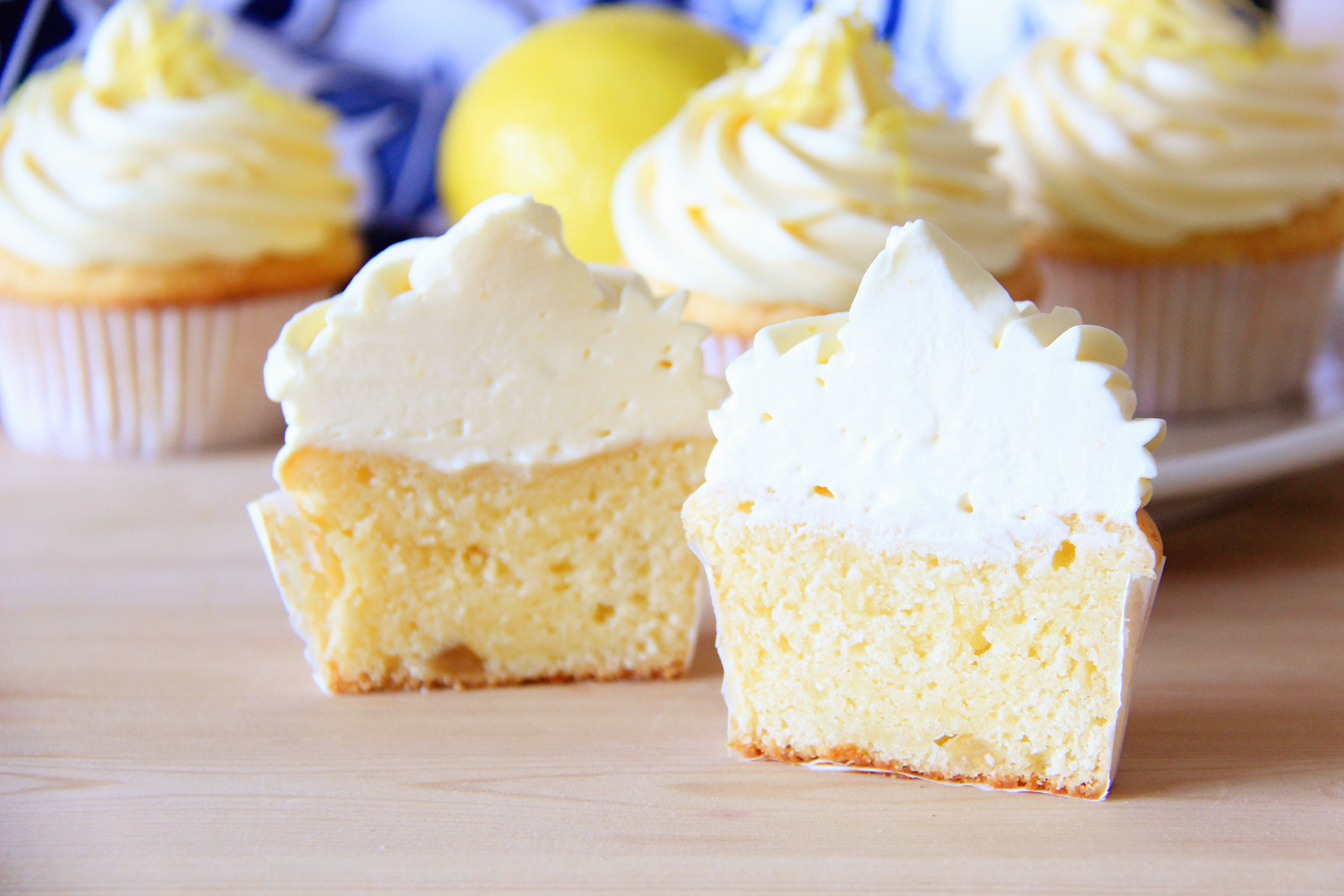 柠檬协奏曲杯子蛋糕