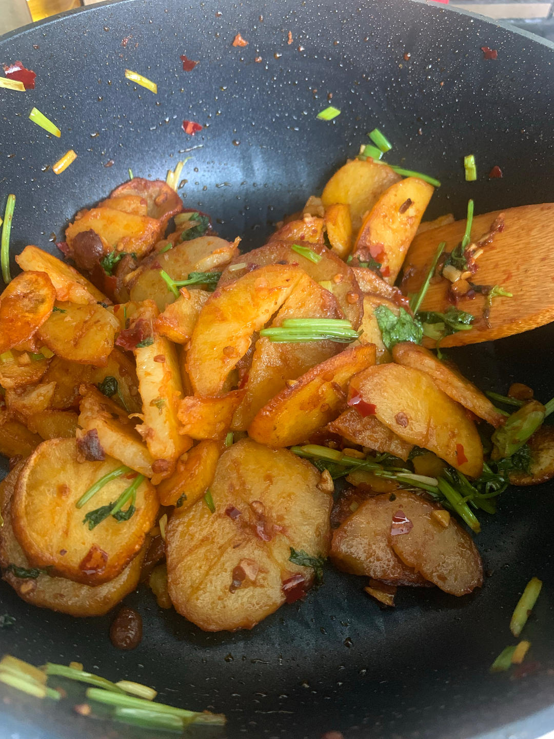 干锅土豆片