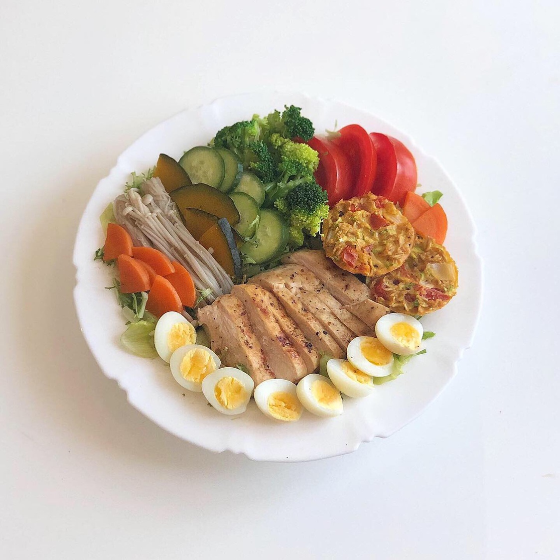 🥗健康减脂沙拉餐🥗营养搭配均衡的瘦身餐分享