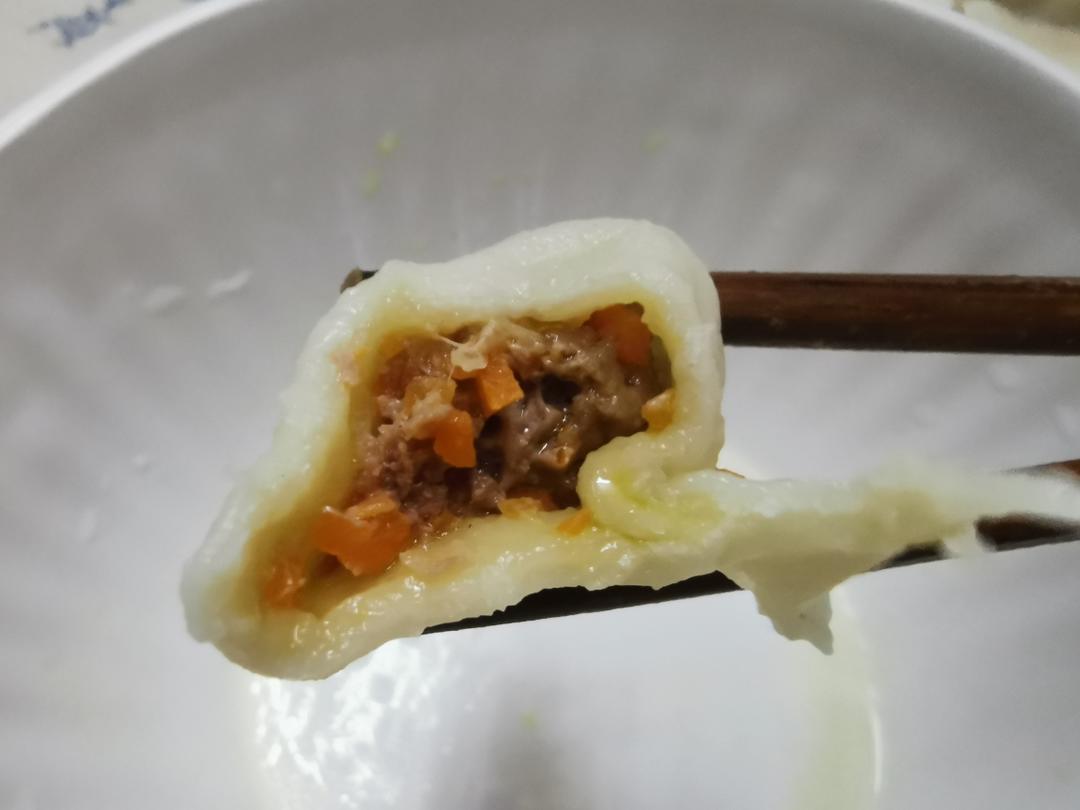 羊肉胡萝卜馅儿饺子的做法 步骤5